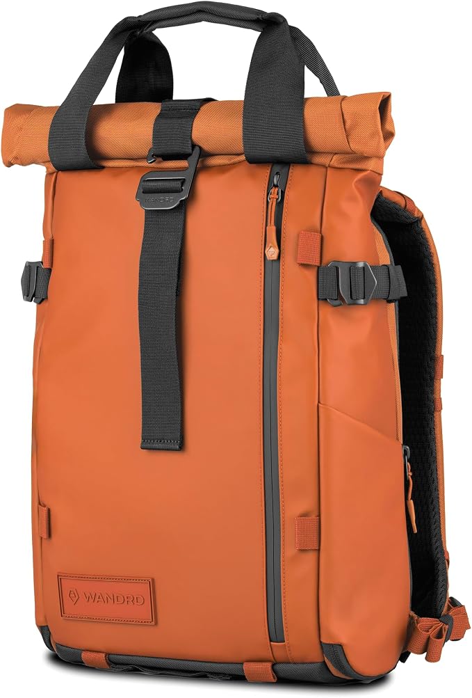 WANDRD PRVKE Rolltop 15L V4 Photography Bundle – Compact Travel Camera Backpack