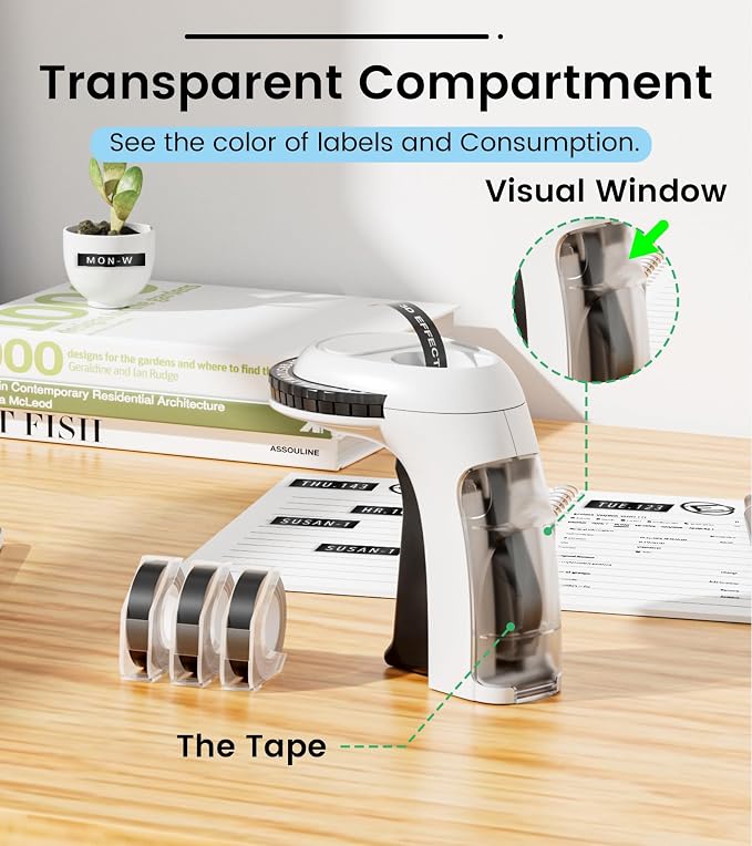 Embossing Label Maker Machine