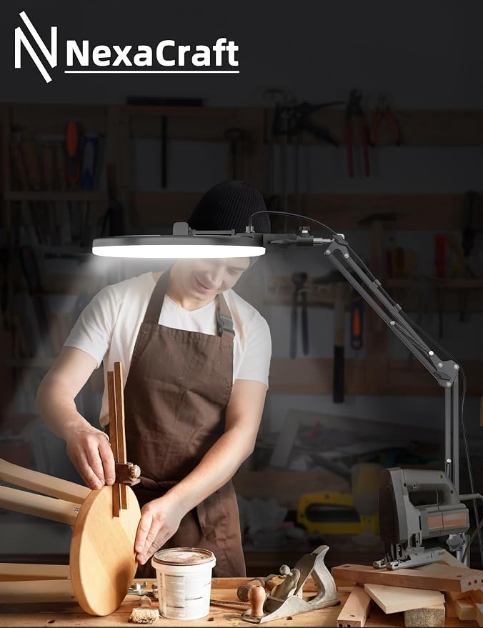 Ring Light Overhead Phone Mount, CRI Max 96 Professional
