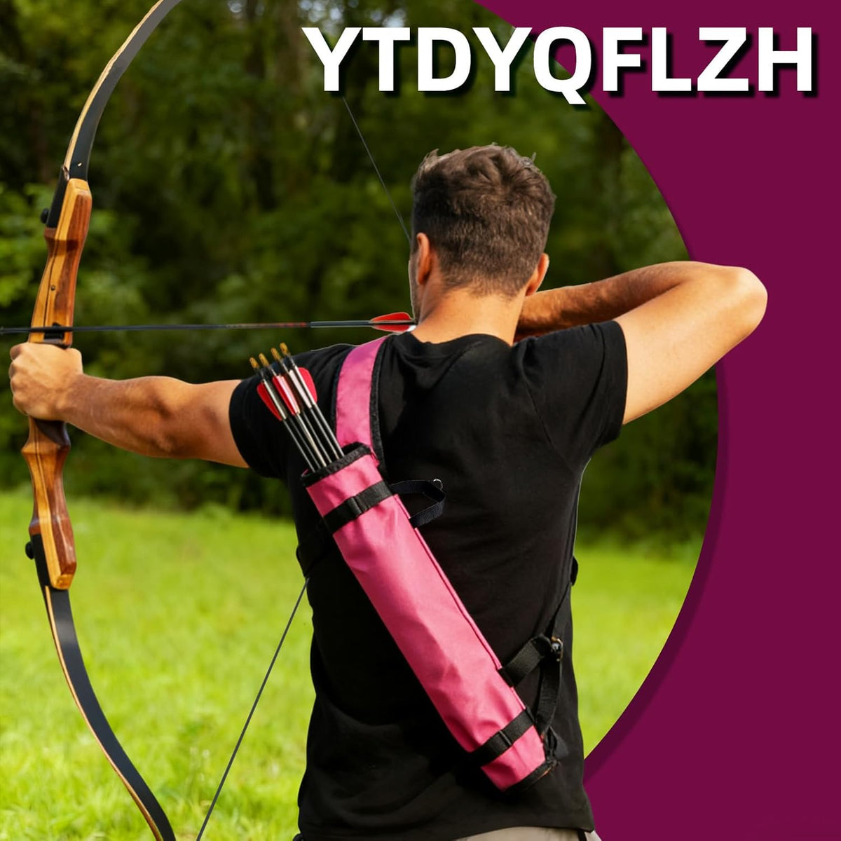 Skiennix Quiver Arrow Holder - Adjustable Oxford Cloth Archery Quiver for Outdoor Use | Portable & Versatile