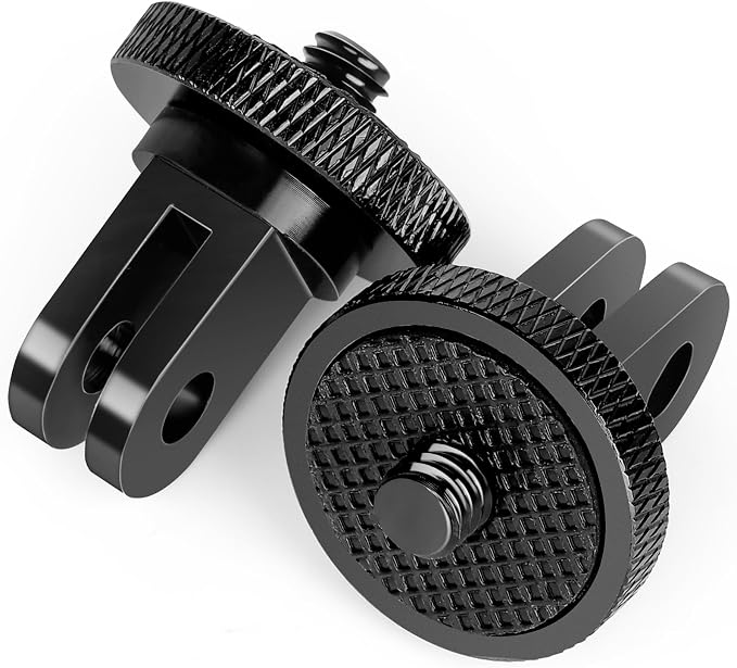 Tripod Mount Adapter for Gopro, Camera 1/4”-20 Tripod Mount for Insta 360/Gopro