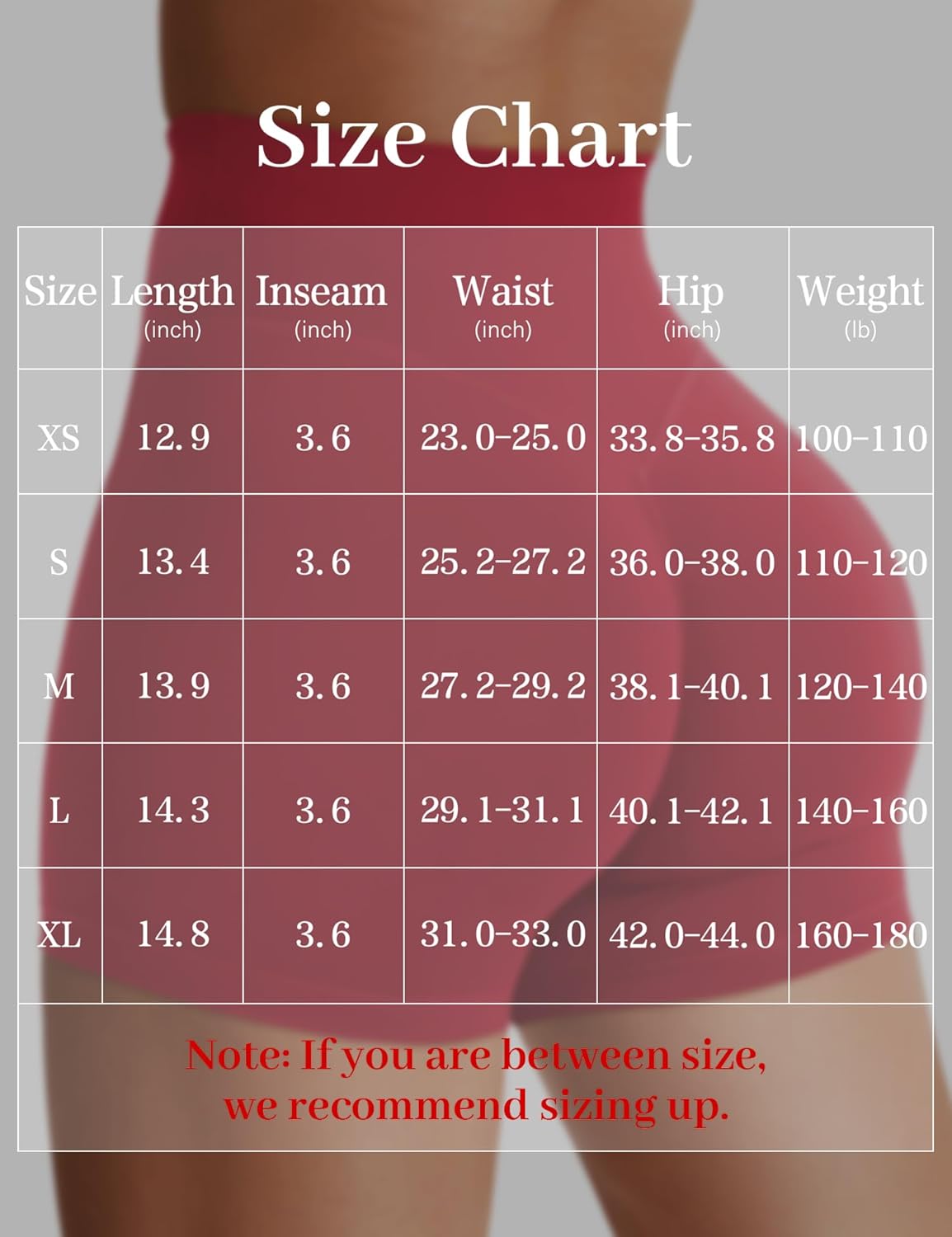 YEOREO Women's Biker Shorts - High Waist Tummy Control | 3.6"/4.5"/6" Sizes for Gym & Yoga