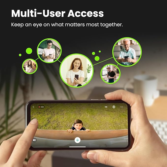 Kiwibit Security Cameras Wireless Outdoor, 2K Outside Camera