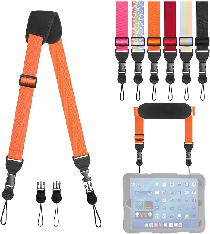Universal Shoulder Strap, Removable Neoprene Padded Camera Strap, Adjustable
