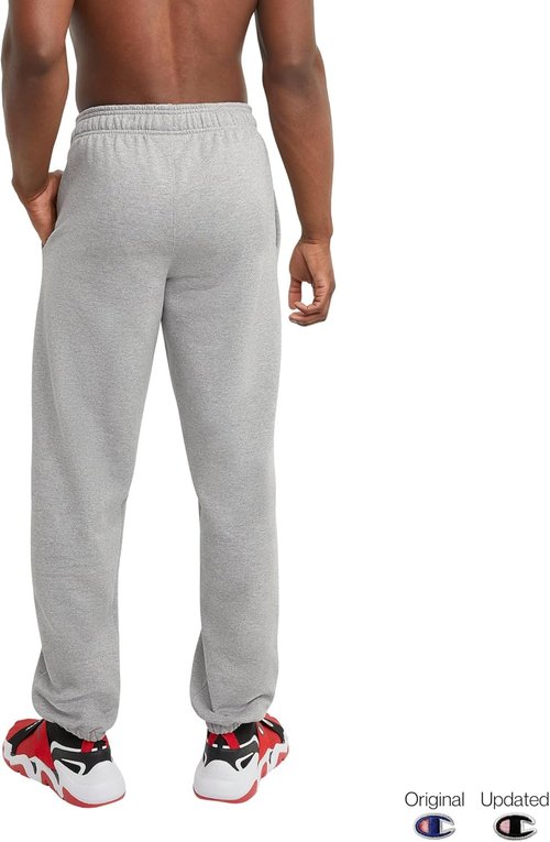 Champion Men's Lounge Pants - Lightweight Cinched-Bottom Design | Regular & Big & Tall Sizes Available