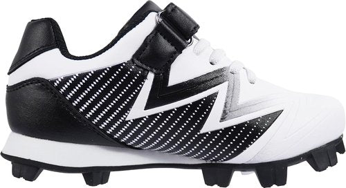 Baseball Cleats for Kids | Unisex Rubber Molded Softball Shoes - Durable Outdoor Athletic Footwear