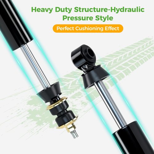 10L0L Golf Cart Shock Absorbers Kit for Club Car DS Electric 1981-up and Gas 1997-up, Front Rear Shocks Replace OEM 1014235 1015813 1010991 1012183 1014236 1013164