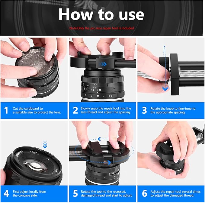 Neewer Camera Lens Vise Repair Tool