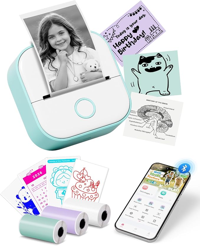 Memoking Mini Sticker Printer