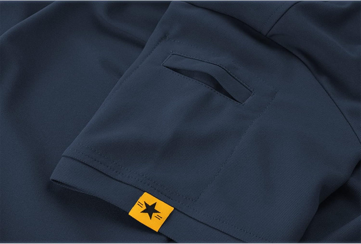 ZITY Men's Polo Shirt - Short Sleeve Tactical Golf T-Shirt | Stylish Casual Athletic Wear