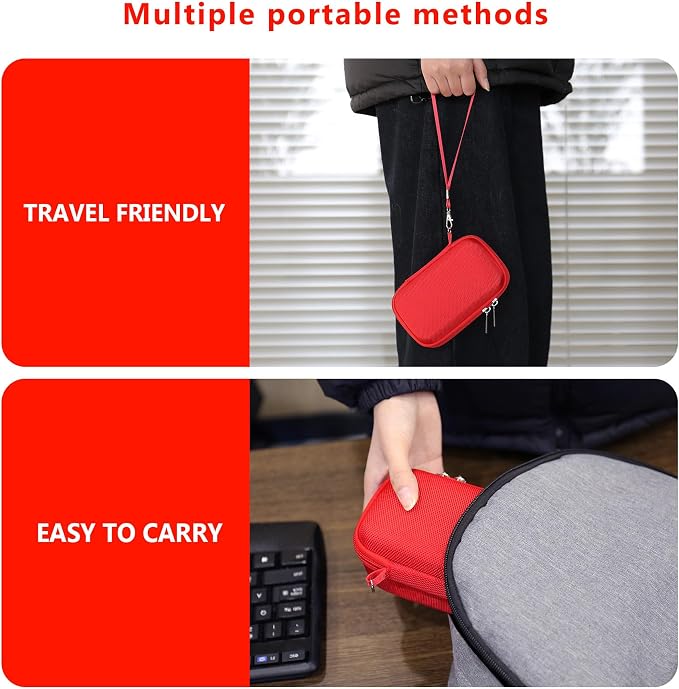 Hard Travel Case for Sony ZV-1F / ZV-1 / ZV-1 II Digital Camera, Vlogger Camera
