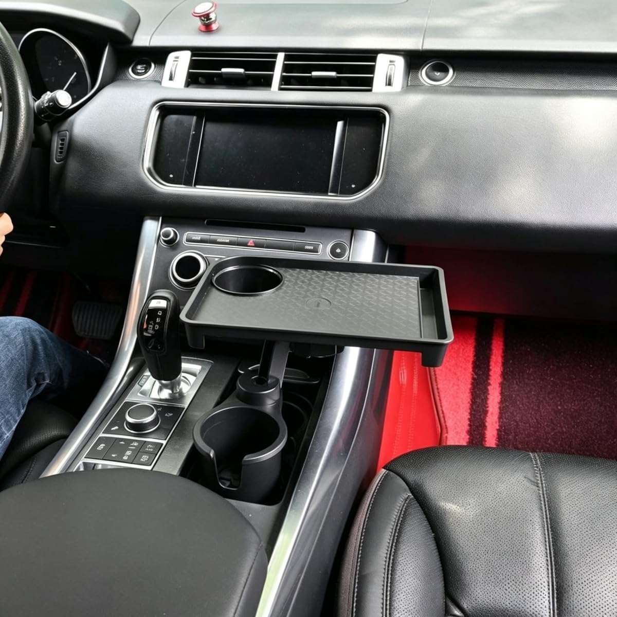 Car Cup Holder Expander Tray for VW Golf Hatchback 2018-2021