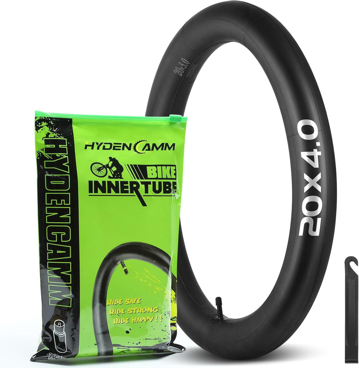 Skiennix Fat Bike Tube - Premium Butyl Rubber with AV 32mm Schrader Valve | 20" & 26" Sizes Available