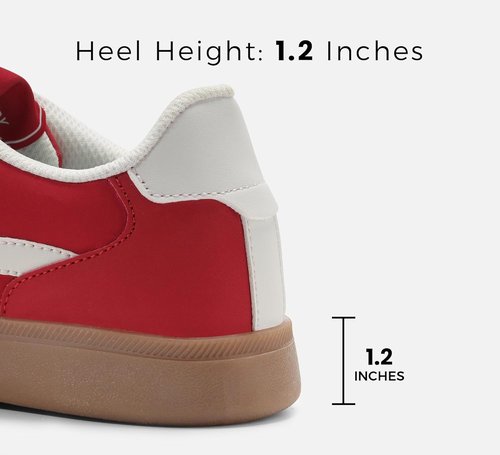 LUCKY STEP Women's Retro Fashion Sneakers - Classic Casual Walking Shoes for Comfort & Style