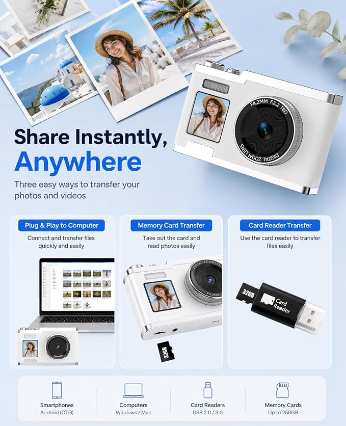 Point and Shoot Digital Camera