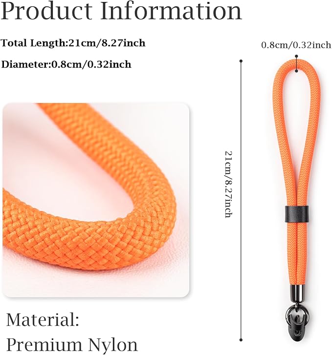 VOVMOEYA Camera Wrist Strap Rope, Camera Hand Strap Compatible