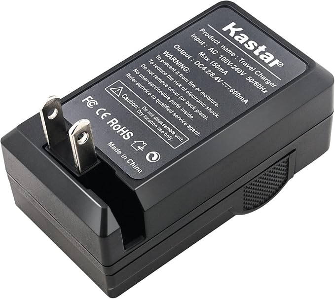 Kastar 4-Pack SLB-10A Battery and AC Wall Charger Replacement