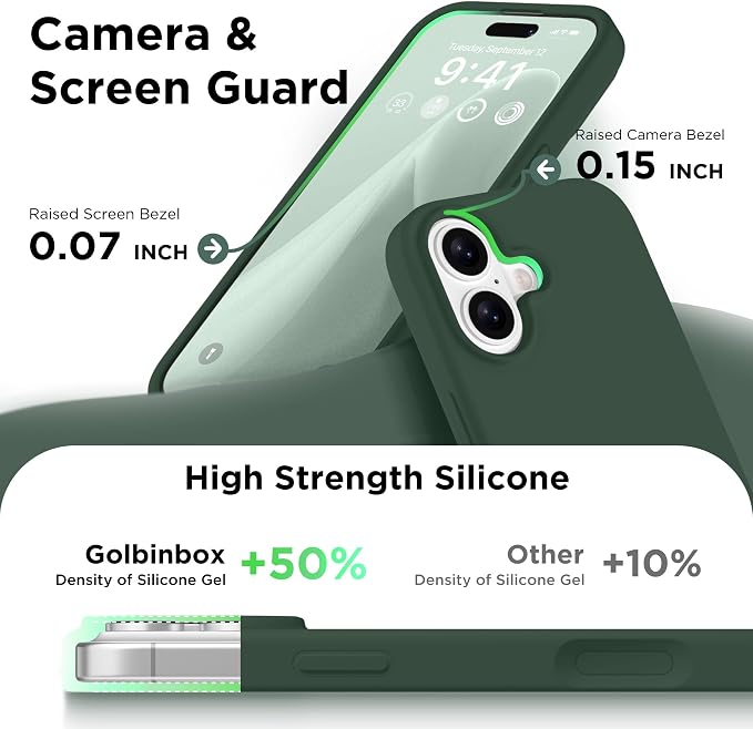 GolbinBox Magnetic for iPhone 17 Case, Compatible