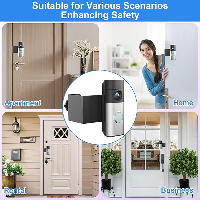 Anti-Theft Doorbell Mount Compatible