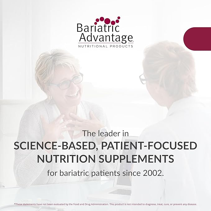 Bariatric Advantage Ultra Multivitamin with Iron - Ultra Multi with Iron - Capsule Format Multivitamin - Provides Full Complex of B Vitamins - with Vitamin C, Chromium & More - 270 Capsules