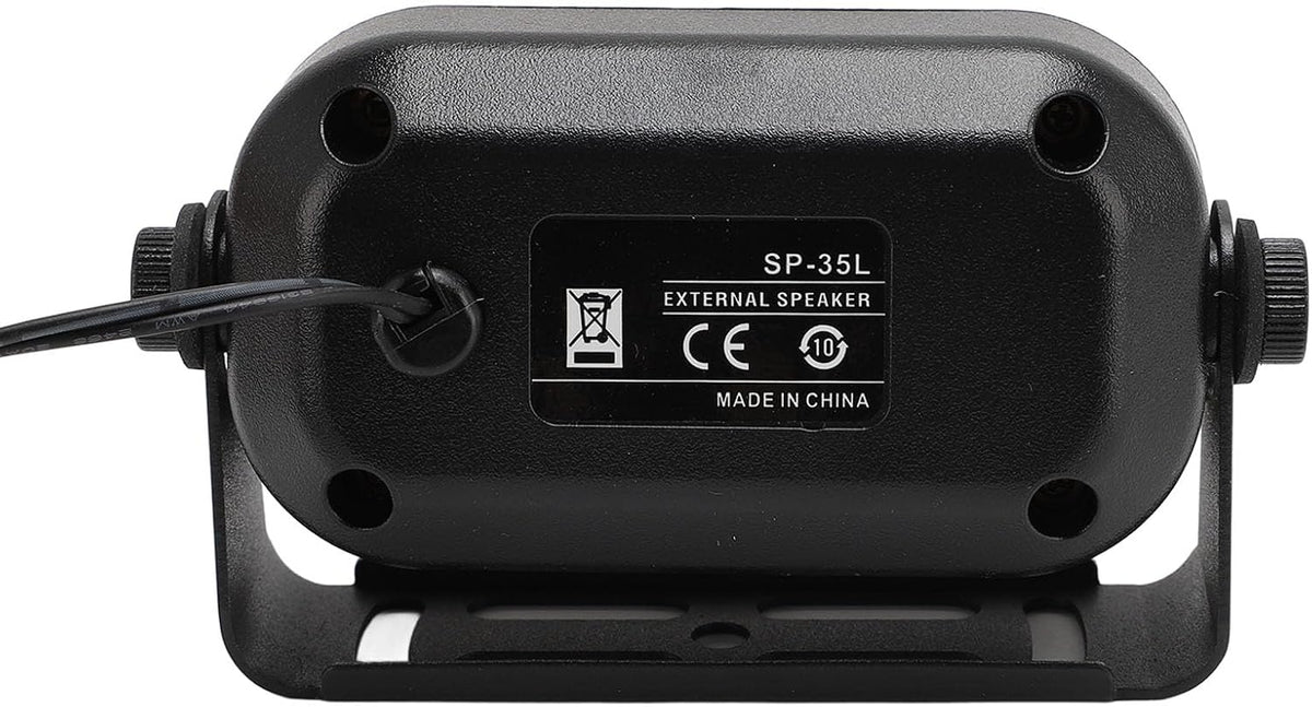 3.5mm Car External Speaker for CB Radio Ham Radio, Mini External Speaker with 14.76ft Cable, Loud Clear Sound for Mobile Transceiver Scanner, 5W 7W Compact Speaker