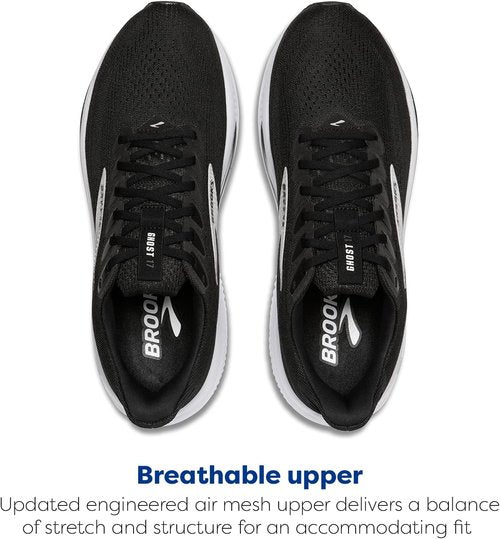 Brooks Men's Ghost 17 Running Shoes - Lightweight Comfort & Support | Perfect for All Distances