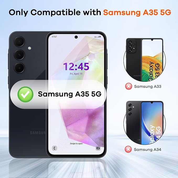 4+4 Pack for Samsung Galaxy Screen Protector Phone Camera Lens Protector
