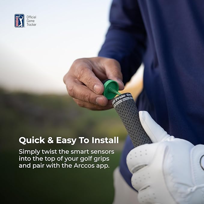 Arccos Smart Sensors Bundle - Gen 4 Smoke Sensors, Link Pro & 1st Year's Membership