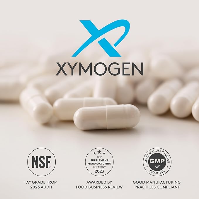 XYMOGEN ColonX - Supports GI Motility, Stool Bulk, Digestion, Assimilation, and Elimination - Triphala Supplement with Magnesium Citrate, Cape Aloe (60 Capsules)