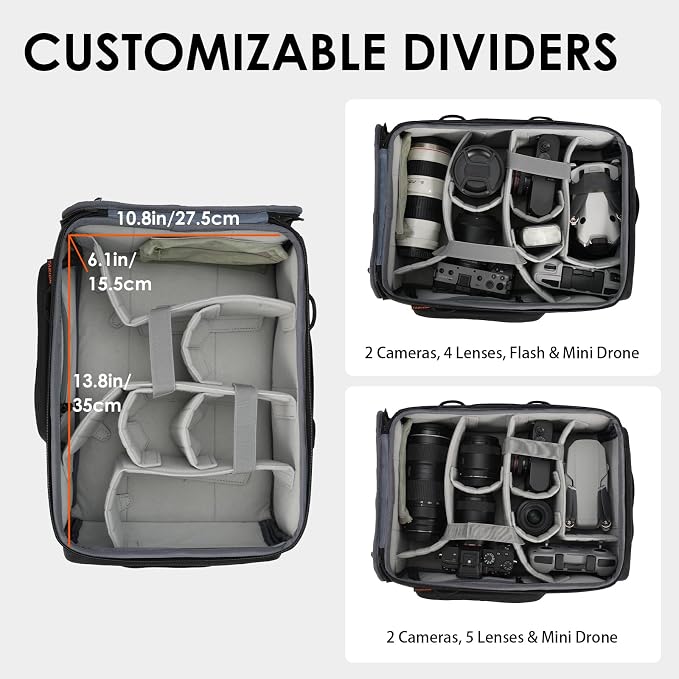 TARION Medium Camera Insert Bag