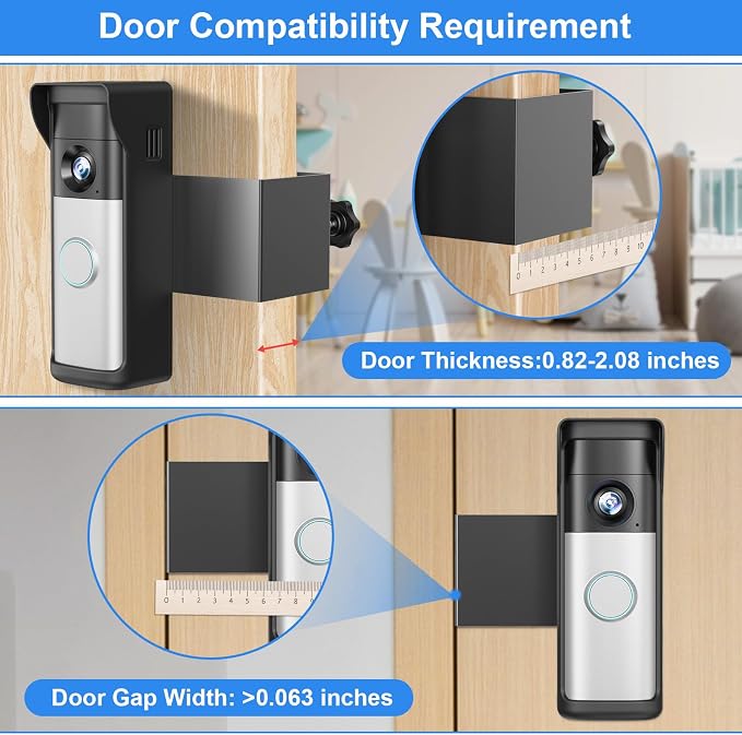 Anti-Theft Doorbell Mount Compatible