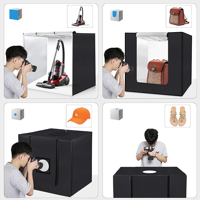 PULUZ Large Photography Light Box, Portable Shooting Tent