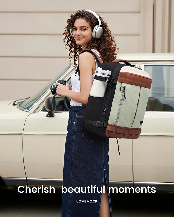 LOVEVOOK Camera Bag Backpack for Photographers, Professional DSLR, SLR &