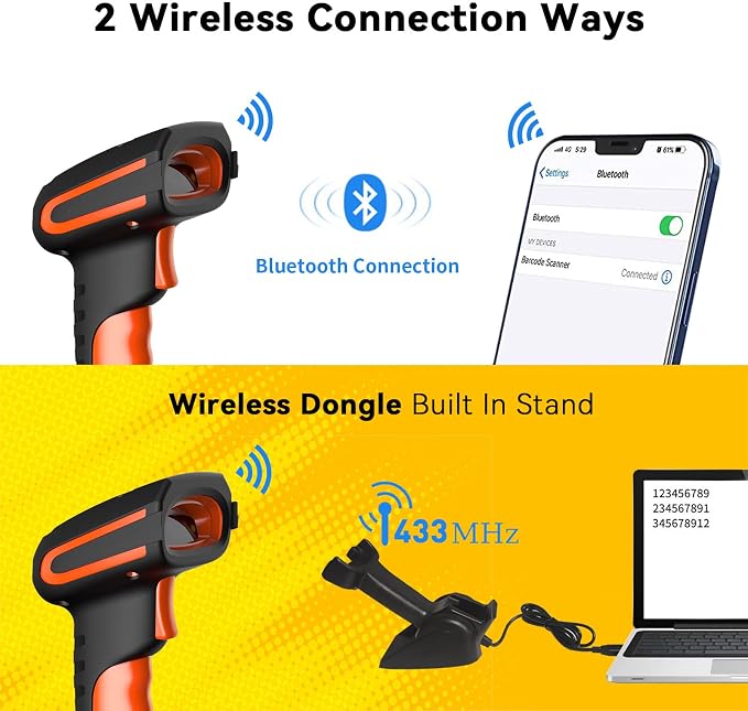 Alacrity Upgraded 2D Industrial Barcode Scanner