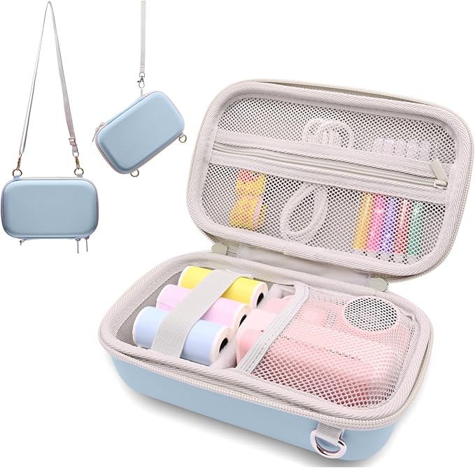 Instant Print Film Camera Case for Kid Cameras & Digital Video Camera, Hard