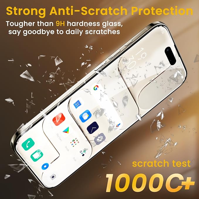 Romkasi 3 Pack Privacy Screen Protector
