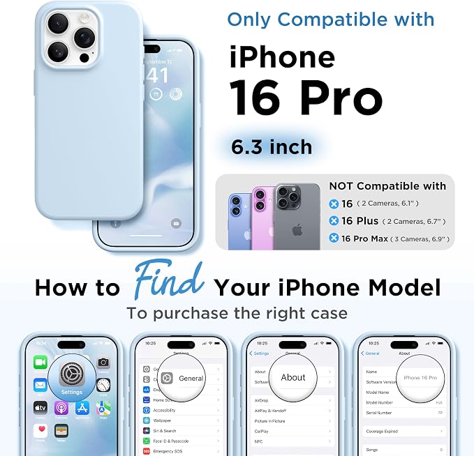 GolbinBox Magnetic for iPhone 16 Pro Case, Compatible