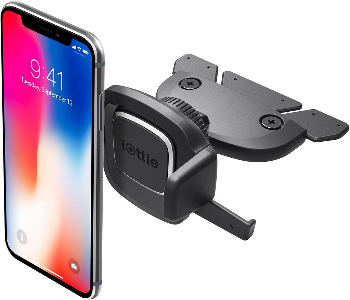 iOttie Easy One Touch Signature Air Vent & Flush Mount Combo - Universal Car Mount Phone Holder for iPhone, Google, Samsung, Moto, LG, and all other Smartphones