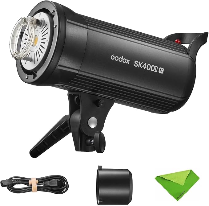 Godox SK400IIV 400Ws Strobe Studio Flash GN65 5700K 2.4G