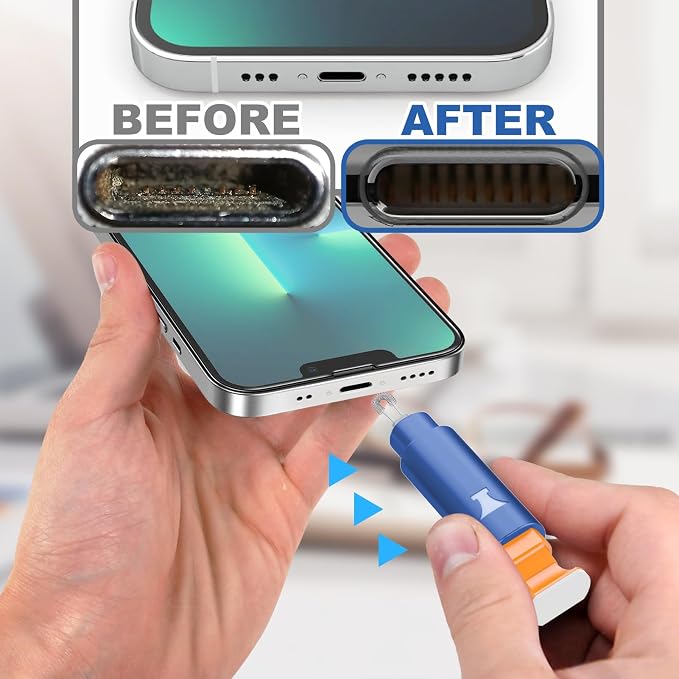 iPhone Cleaning Kit iPhone Cleaner, Phone Charging Port Cleaning, Cell Phone