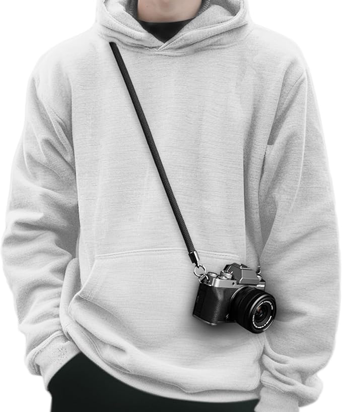 VOVMOEYA Nylon Braided Camera Rope Strap, Camera Neck Shoulder Strap