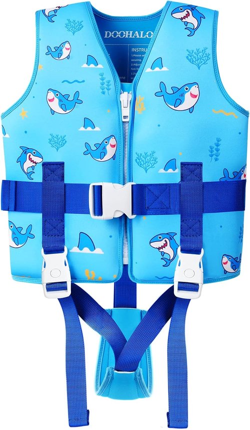 DOOHALO Toddler Swim Vest - Kids Swimming Training Vest for Ages 1-8, 20-46 lbs | Safe & Comfortable