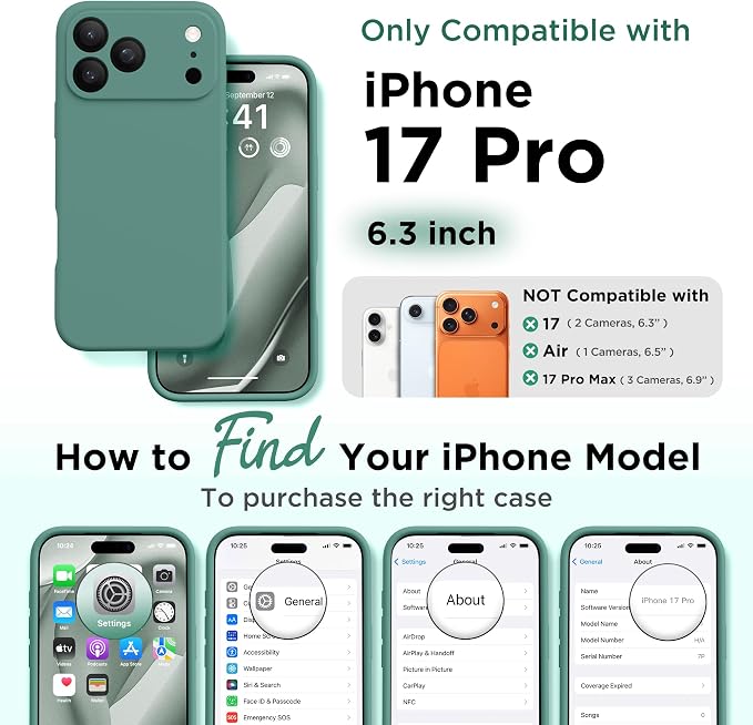 GolbinBox Magnetic for iPhone 17 Pro Case, Compatible