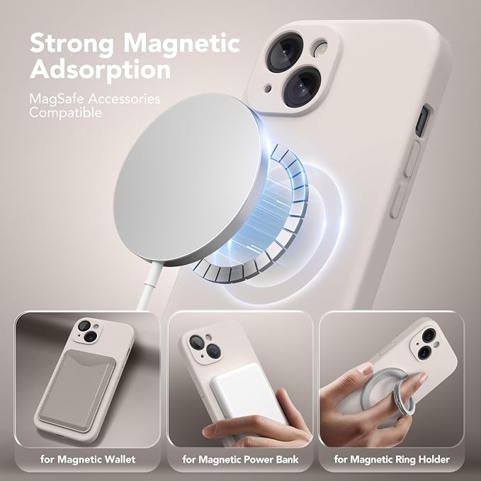 Magnetic for iPhone 15 Case, Compatible