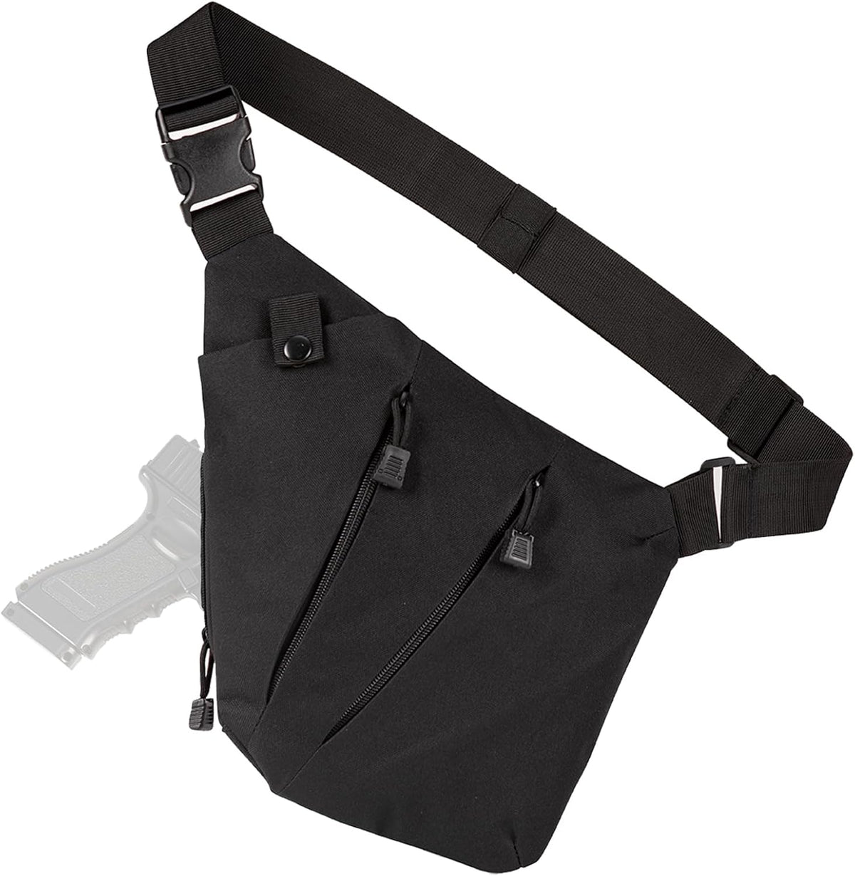 Skiennix Tactical Crossbody Sling Bag - Anti-Theft CCW EDC Carry Solution | Versatile Design