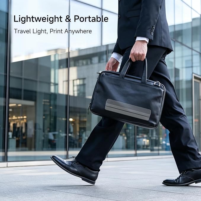 HPRT Portable Thermal Printer-Inkless Printer, Supports Thermal Paper&Labels