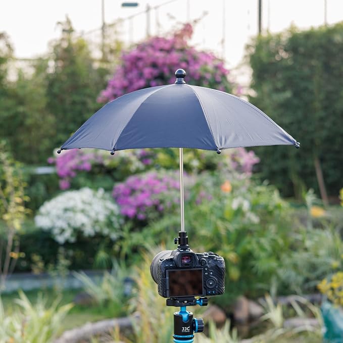 DSLR Mirrorless Camera Hot Shoe Umbrella Rain Cover Protector Sunshade