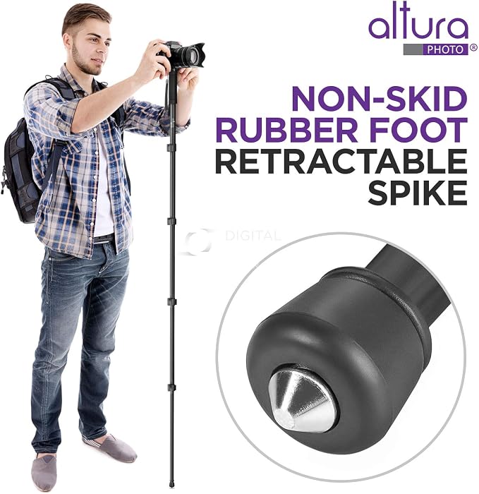 Altura Photo 62-Inch Camera Monopod