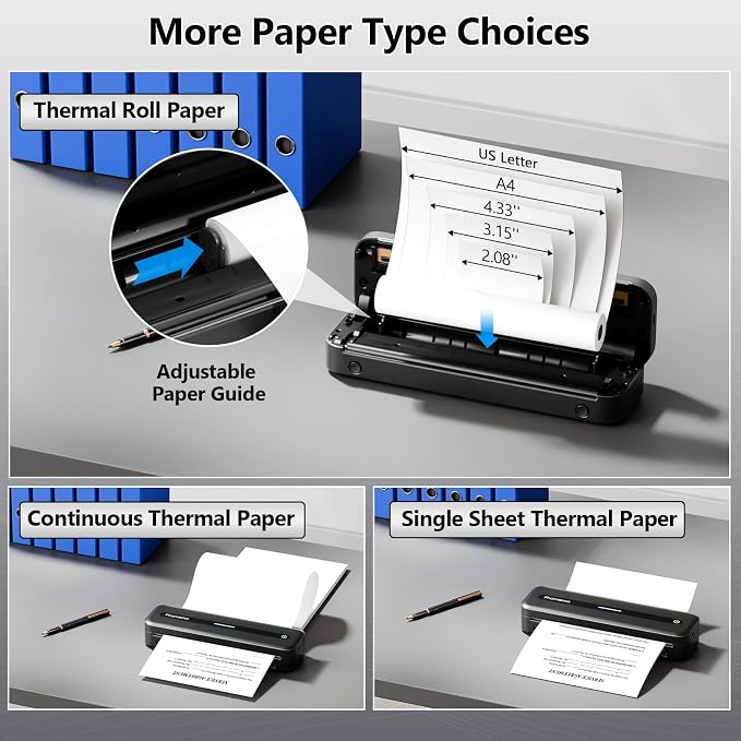 Phomemo Portable Printers Wireless