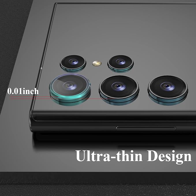 YWXYW for Samsung Galaxy S22 Ultra Camera Lens Protector, Aluminum Alloy